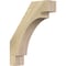 Ekena Millwork 4"W x 16"D x 20"H Merced Rough Sawn Knee Brace, Douglas Fir BRC04X16X20MRC00RDF - alternate 1